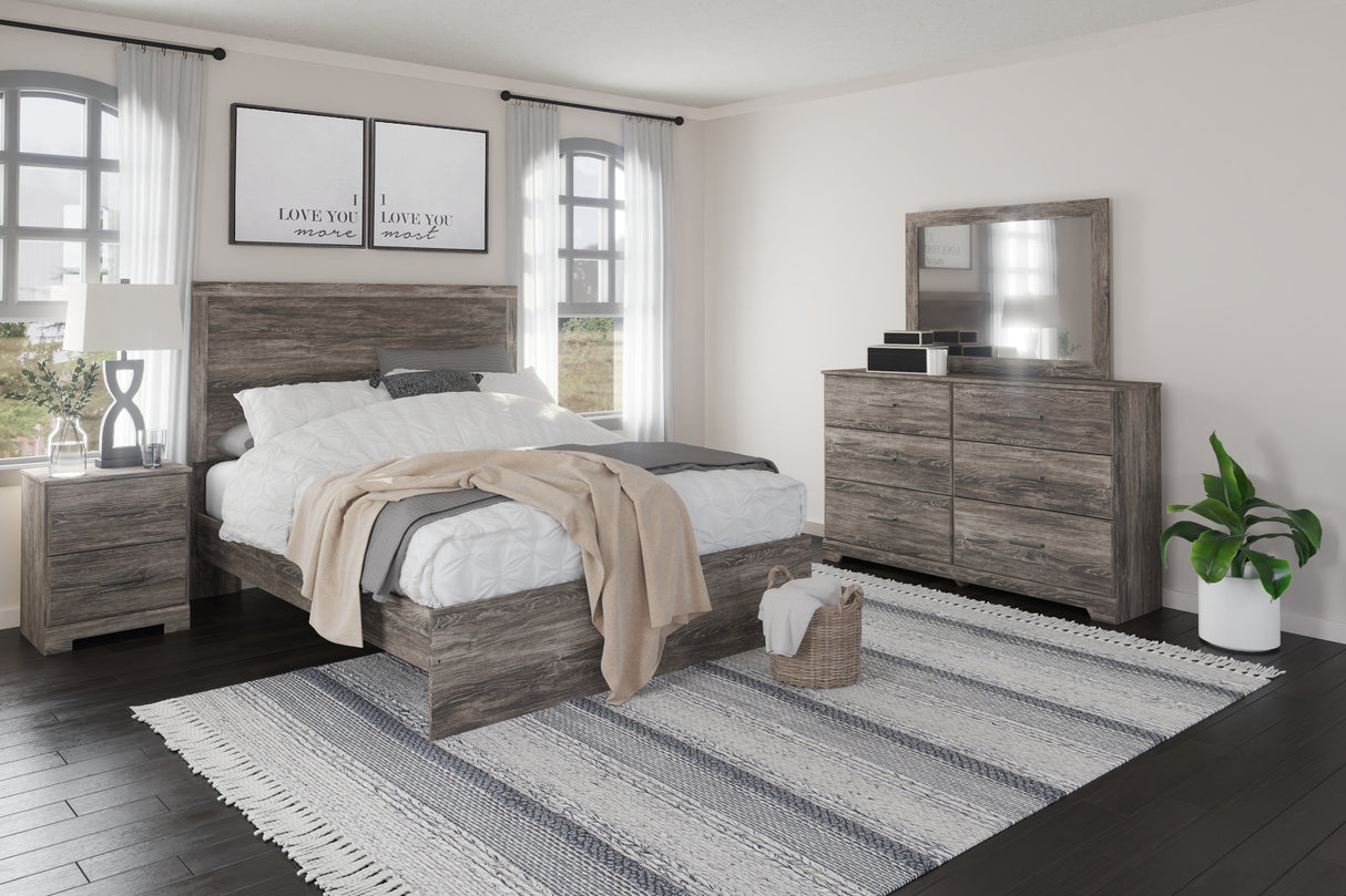 Nashville Furniture Outlets - Ashley Furniture - Ralinksi Bedroom - Twin Panel Bed / Gray - B2587B11