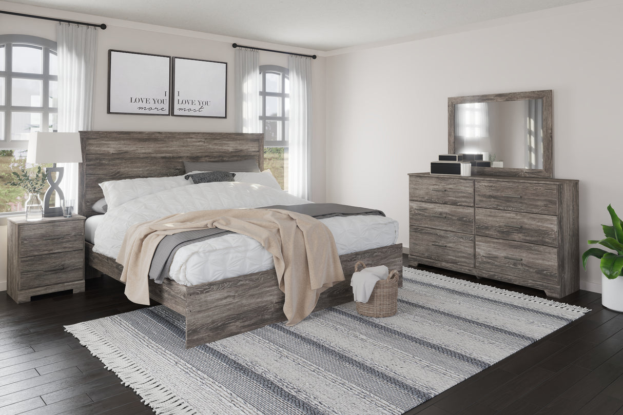 Nashville Furniture Outlets - Ashley Furniture - Ralinksi Bedroom - Dresser and Mirror / Gray - B2587B1