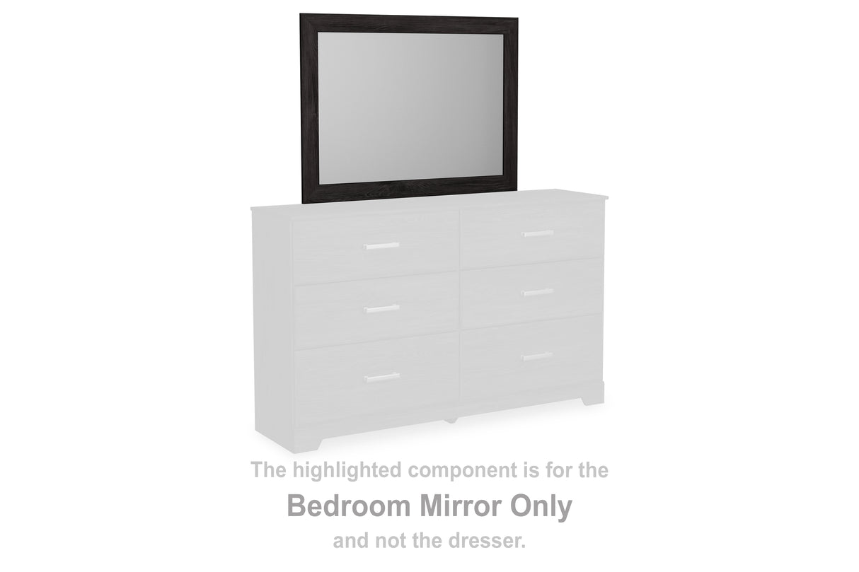 Nashville Furniture Outlets - Ashley Furniture - Belachime Bedroom - Bedroom Mirror / Charcoal - B2589-36