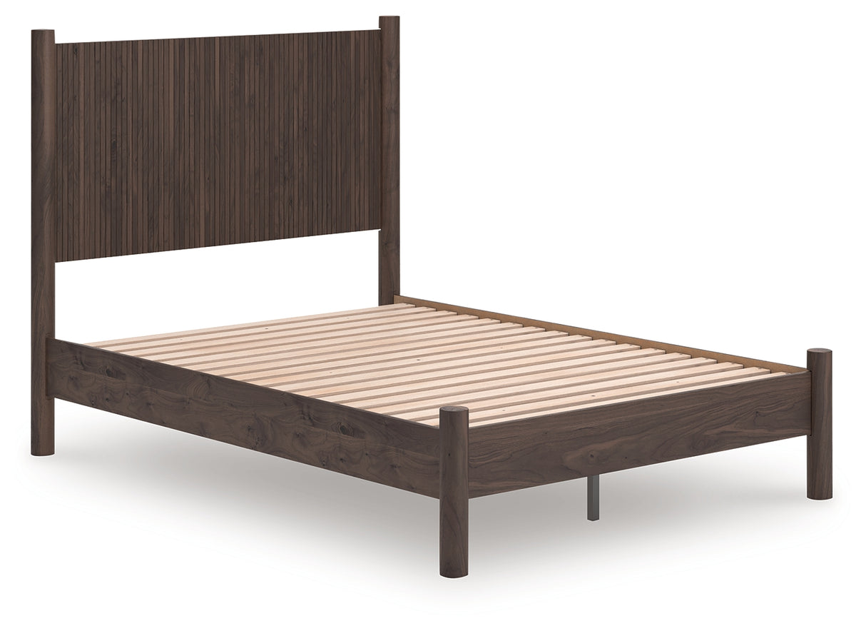 Nashville Furniture Outlets - Ashley Furniture - Pamytta Bedroom - Full Panel Platform Bed / Brown - PCB2614B4