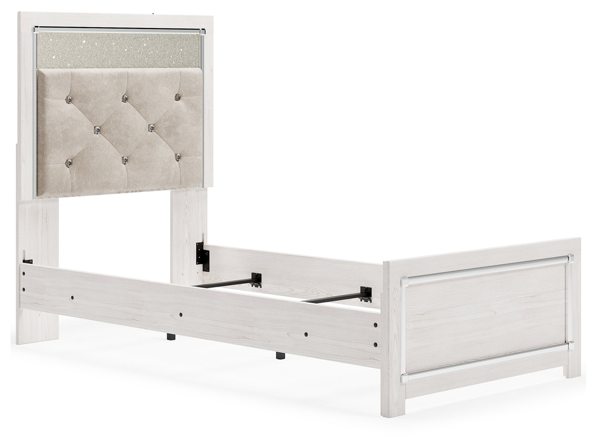 Nashville Furniture Outlets - Ashley Furniture - Altyra Bedroom - Twin Panel Bed / White - B2640B6