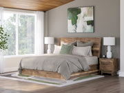 Nashville Furniture Outlets - Ashley Furniture - Chirason Bedroom - King Panel Bed / Brown - PCB3367B13