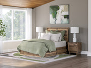 Nashville Furniture Outlets - Ashley Furniture - Chirason Bedroom - Full Panel Bed with Storage / Brown - PCB3367B28