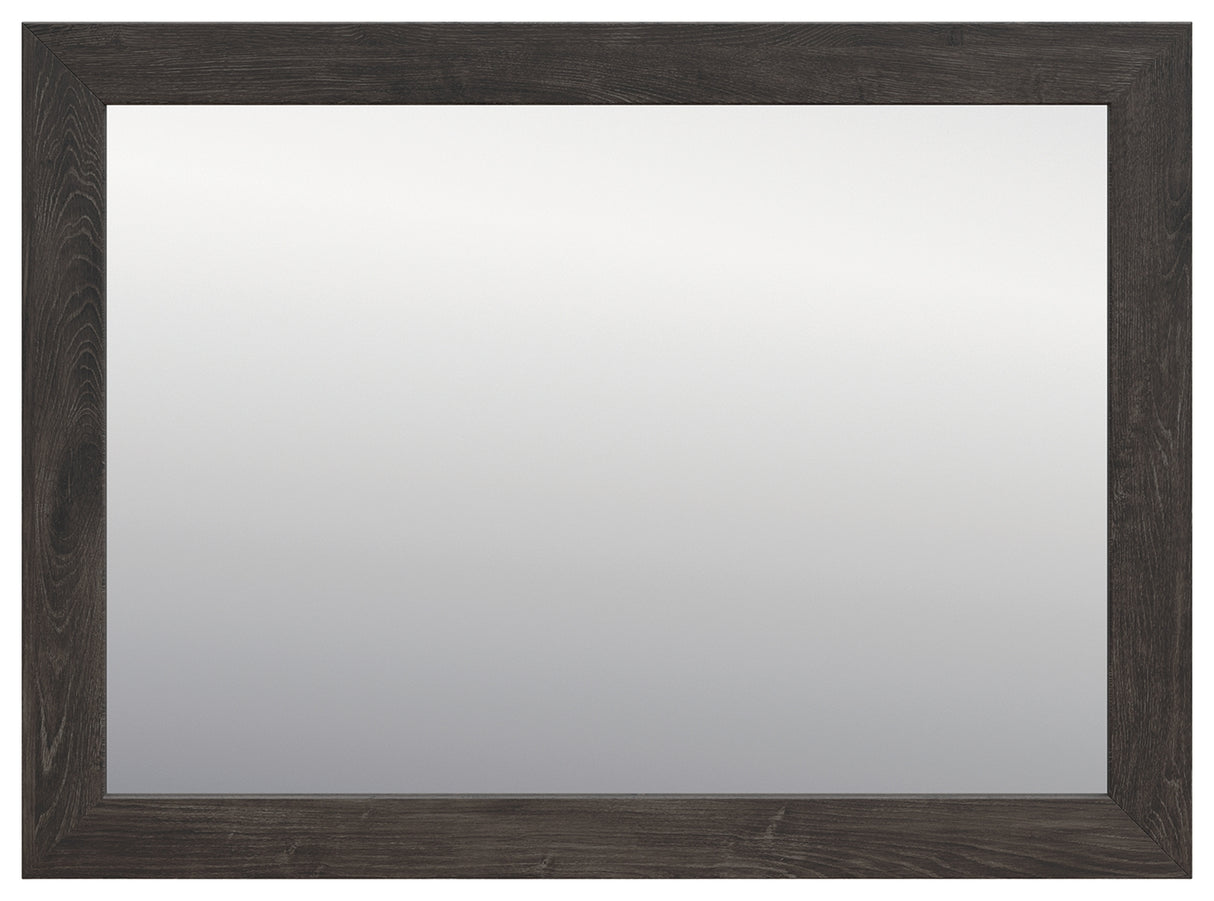Nashville Furniture Outlets - Ashley Furniture - Fraluna Bedroom - Bedroom Mirror / Charcoal - PCB3370-36