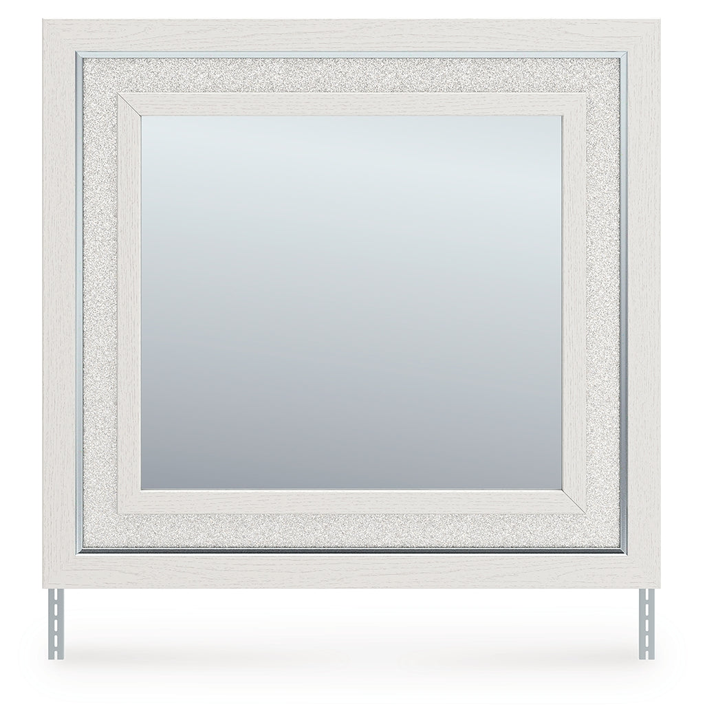 Nashville Furniture Outlets - Ashley Furniture - Zuraleus Bedroom - Bedroom Mirror / White - PCB3381-36