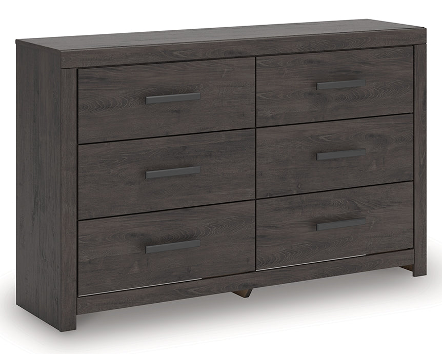 Prendonea King Panel Bed, Dresser and 2 Nightstands