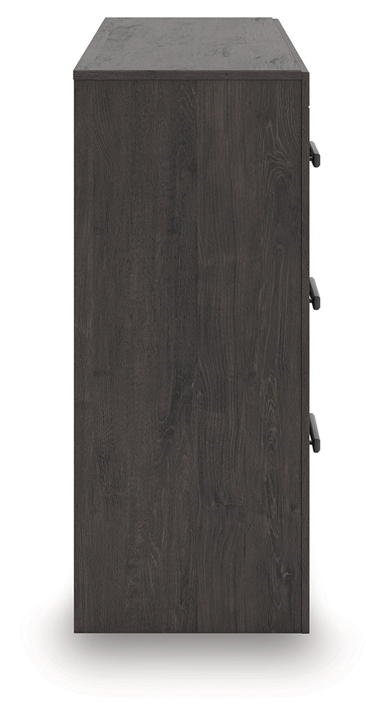 Prendonea King Panel Bed, Dresser and 2 Nightstands