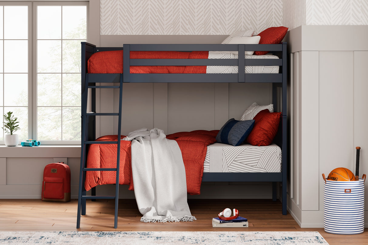Nashville Furniture Outlets - Ashley Furniture - Nextonfort Bedroom - Twin over Twin Bunk Bed / White - B396B6