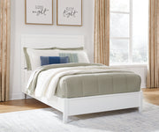 Nashville Furniture Outlets - Ashley Furniture - Binterglen Bedroom - Full Panel Bed / White - B427B4