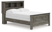Nashville Furniture Outlets - Ashley Furniture - Frandern Bedroom - Full Bookcase Panel Bed / Gray - B4480B3
