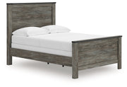 Nashville Furniture Outlets - Ashley Furniture - Frandern Bedroom - Full Panel Bed / Black/Gray - B4480B19