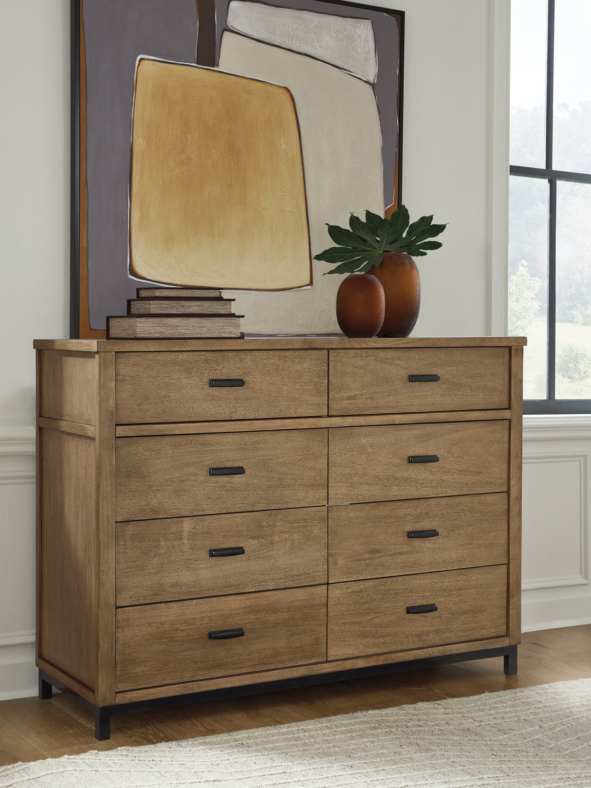 Nashville Furniture Outlets - Ashley Furniture - Tomtyn Bedroom - Dresser / Light Brown - B622-31
