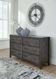Nashville Furniture Outlets - Ashley Furniture - Montillan Bedroom - Dresser / Grayish Brown - B651-31