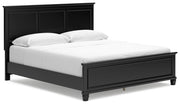 Nashville Furniture Outlets - Ashley Furniture - Lanolee Bedroom - California King Panel Bed / Black - B687B9