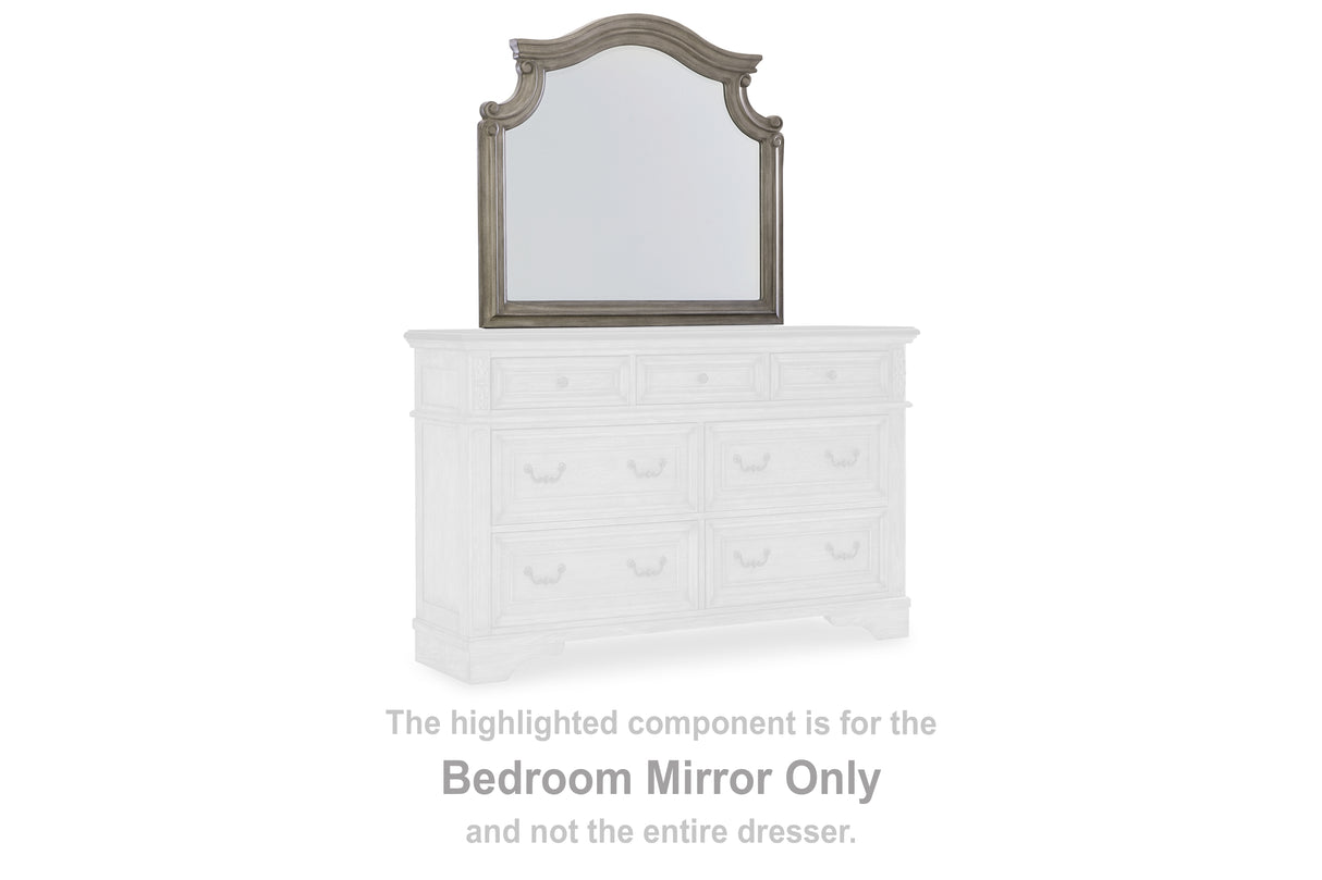 Nashville Furniture Outlets - Ashley Furniture - Lodenbay Bedroom - Bedroom Mirror / Antique Gray - B751-36