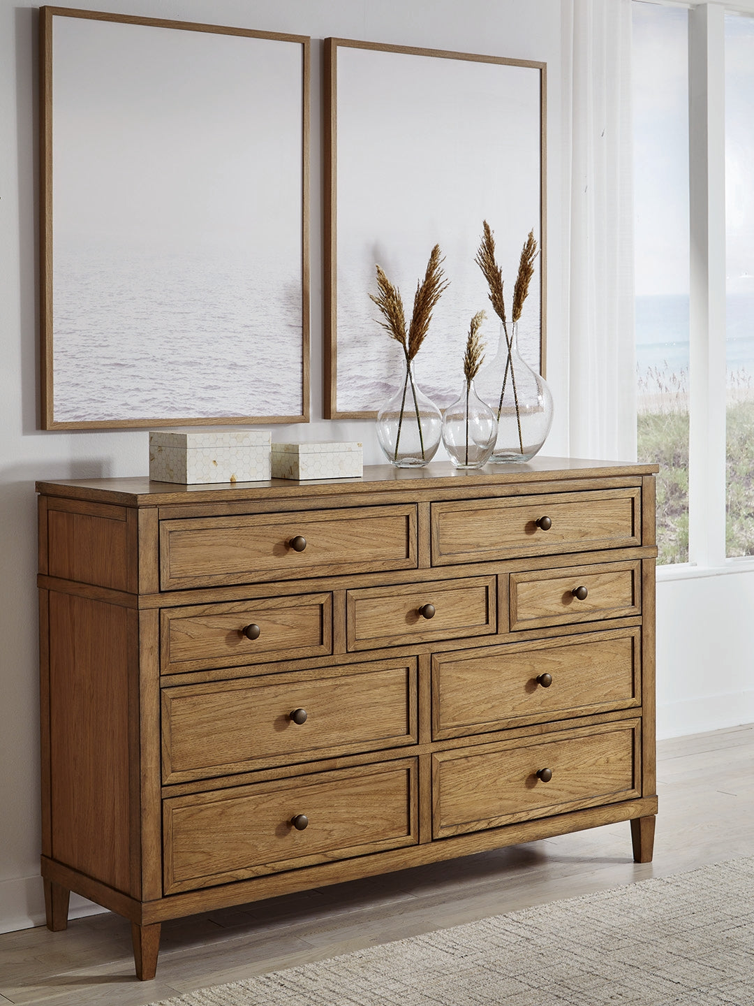Nashville Furniture Outlets - Ashley Furniture - Sharlance Bedroom - Dresser / Brown - B895-31