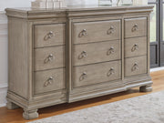 Nashville Furniture Outlets - Ashley Furniture - Lexorne Bedroom - Dresser / Gray - B924-31