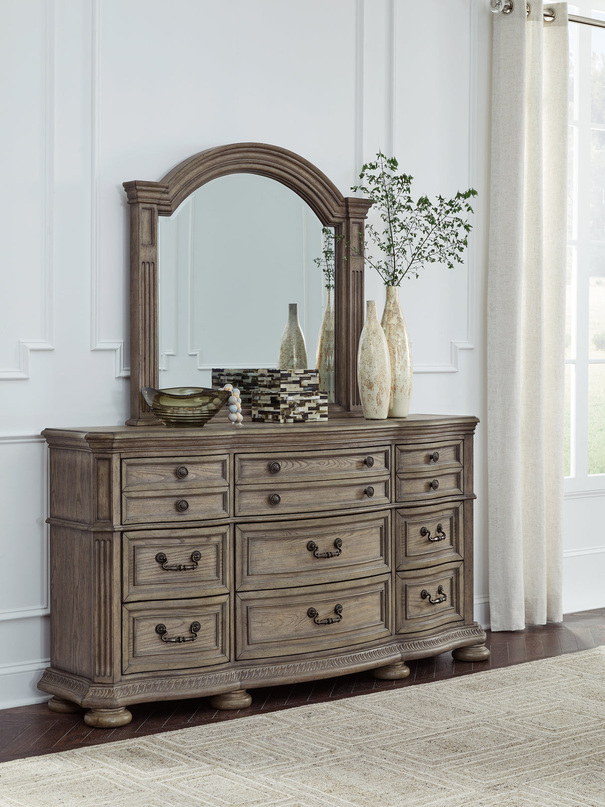 Nashville Furniture Outlets - Ashley Furniture - Ardenfield Bedroom - Three Drawer Night Stand / Light Brown - B944-93