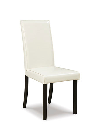 Nashville Furniture Outlets - Ashley Furniture - Kimonte Dining Room - Dining Chair (Set of 2) / Ivory - D250-01X2