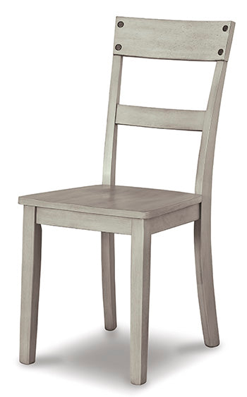 Nashville Furniture Outlets - Ashley Furniture - Loratti Dining Room - Dining Chair (Set of 2) / Gray - D261-01X2