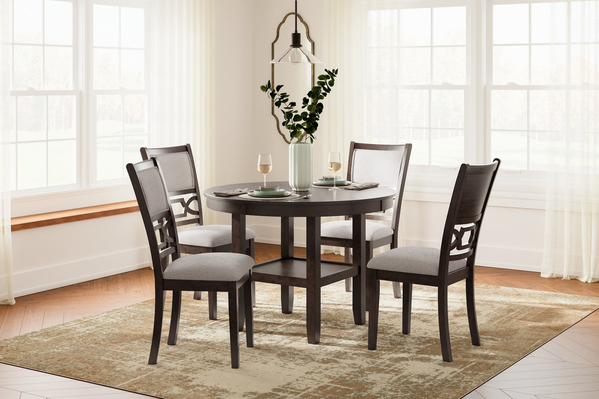 Nashville Furniture Outlets - Ashley Furniture - Langwest Dining Room - Dining Room Table Set (5/CN) / Brown - D422-225