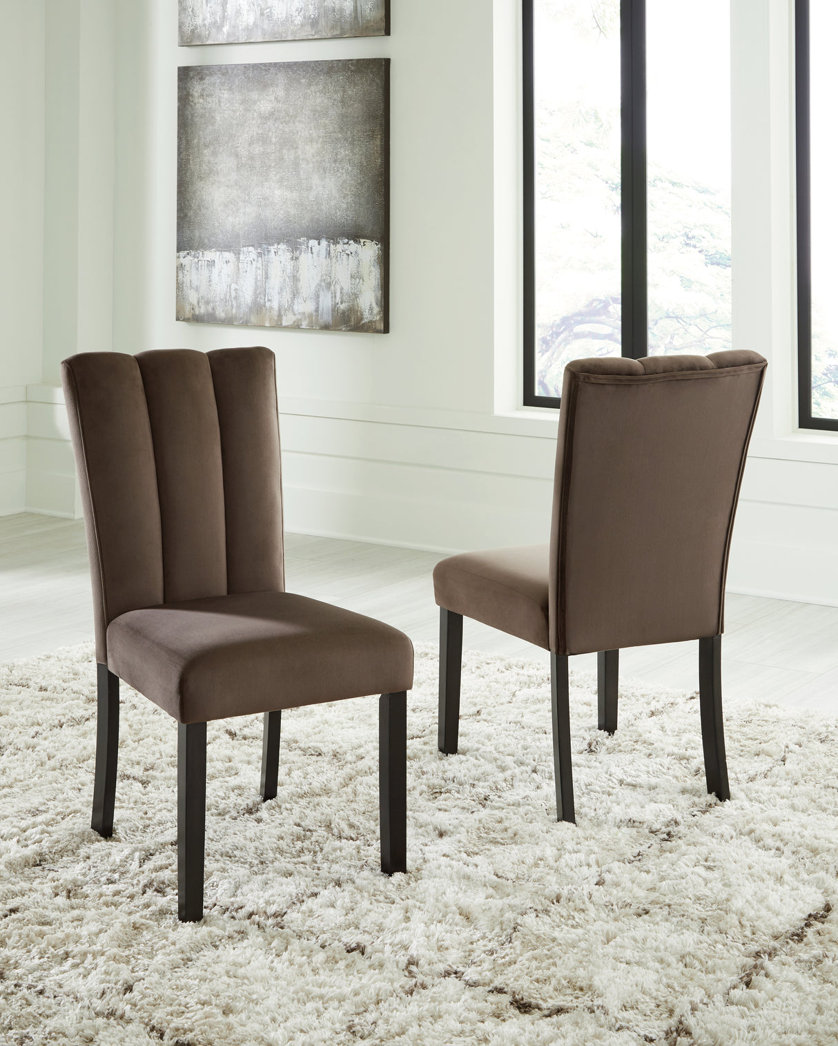Nashville Furniture Outlets - Ashley Furniture - Jeshina Dining Chair (Set of 2) - Dining Chair (Set of 2) / Mocha - PCD581-01X2
