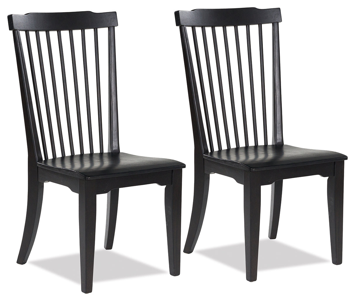 Nashville Furniture Outlets - Ashley Furniture - Brenkerton Dining Chair (Set of 2) - Dining Chair (Set of 2) / Black - PCD591-01X2