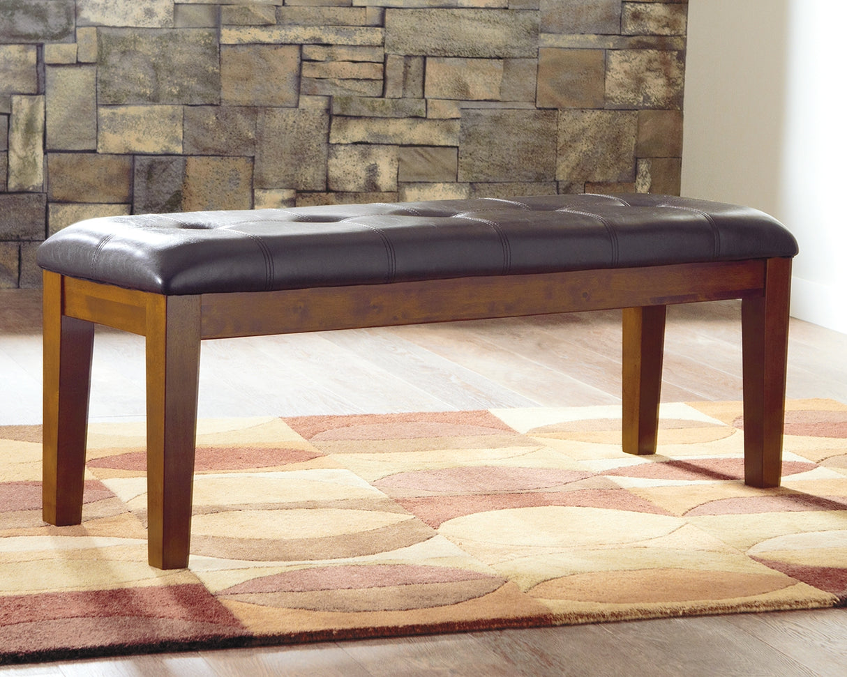 Nashville Furniture Outlets - Ashley Furniture - Ralene Dining Bench - Large UPH Dining Room Bench / Medium Brown / 50"W x 16"D x 19"H - D594-00