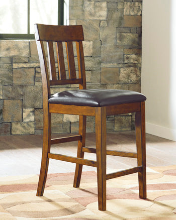 Nashville Furniture Outlets - Ashley Furniture - Ralene Dining Room - Counter Height Bar Stool (Set of 2) / Medium Brown - D594-124X2