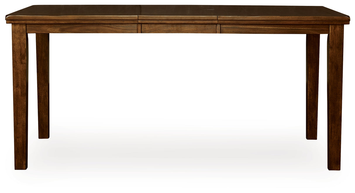 Nashville Furniture Outlets - Ashley Furniture - Ralene Dining Room - DRM Counter Butterfly EXT TBL / Medium Brown - D594-32