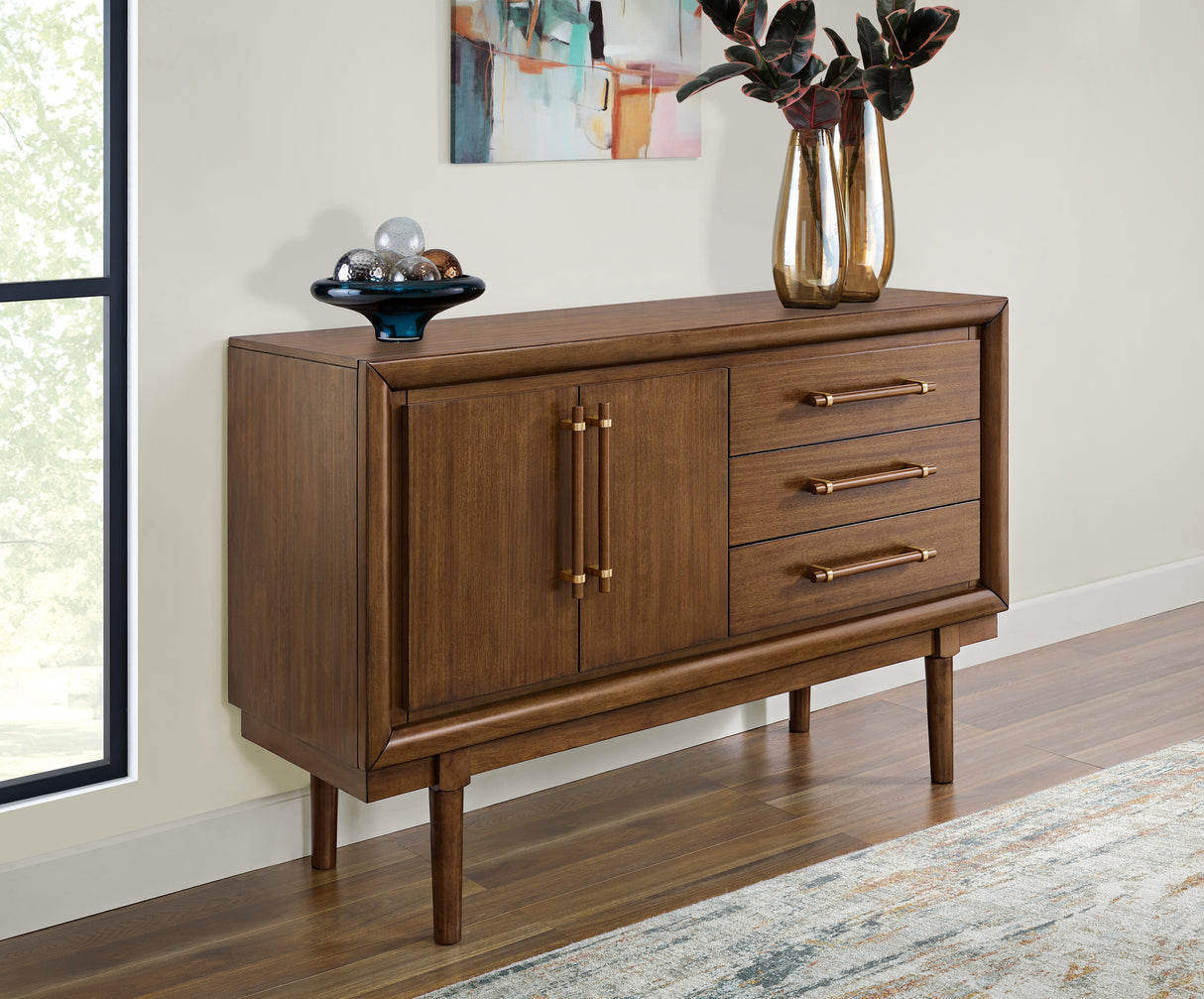 Nashville Furniture Outlets - Ashley Furniture - Lyncott Dining Room - Dining Room Server / Brown - D615-60