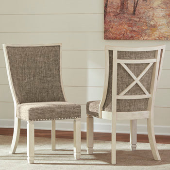 Nashville Furniture Outlets - Ashley Furniture - Bolanburg Dining Room - Dining Chair (Set of 2) / Two-tone - D647-02X2