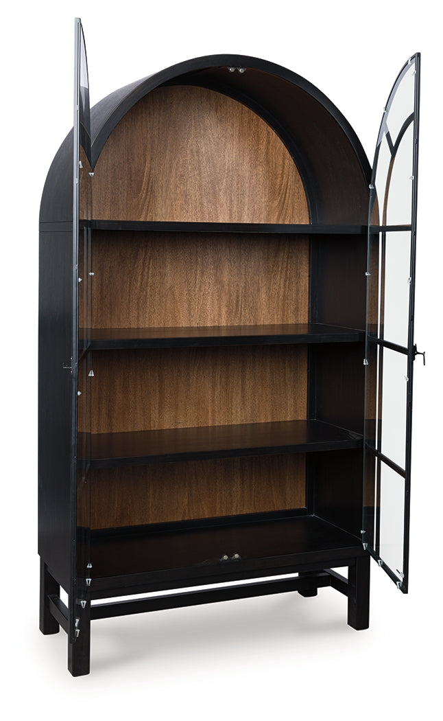 Nashville Furniture Outlets - Ashley Furniture - Greddinton Display Cabinet - Display Cabinet / Black/Brown - PCD824-376