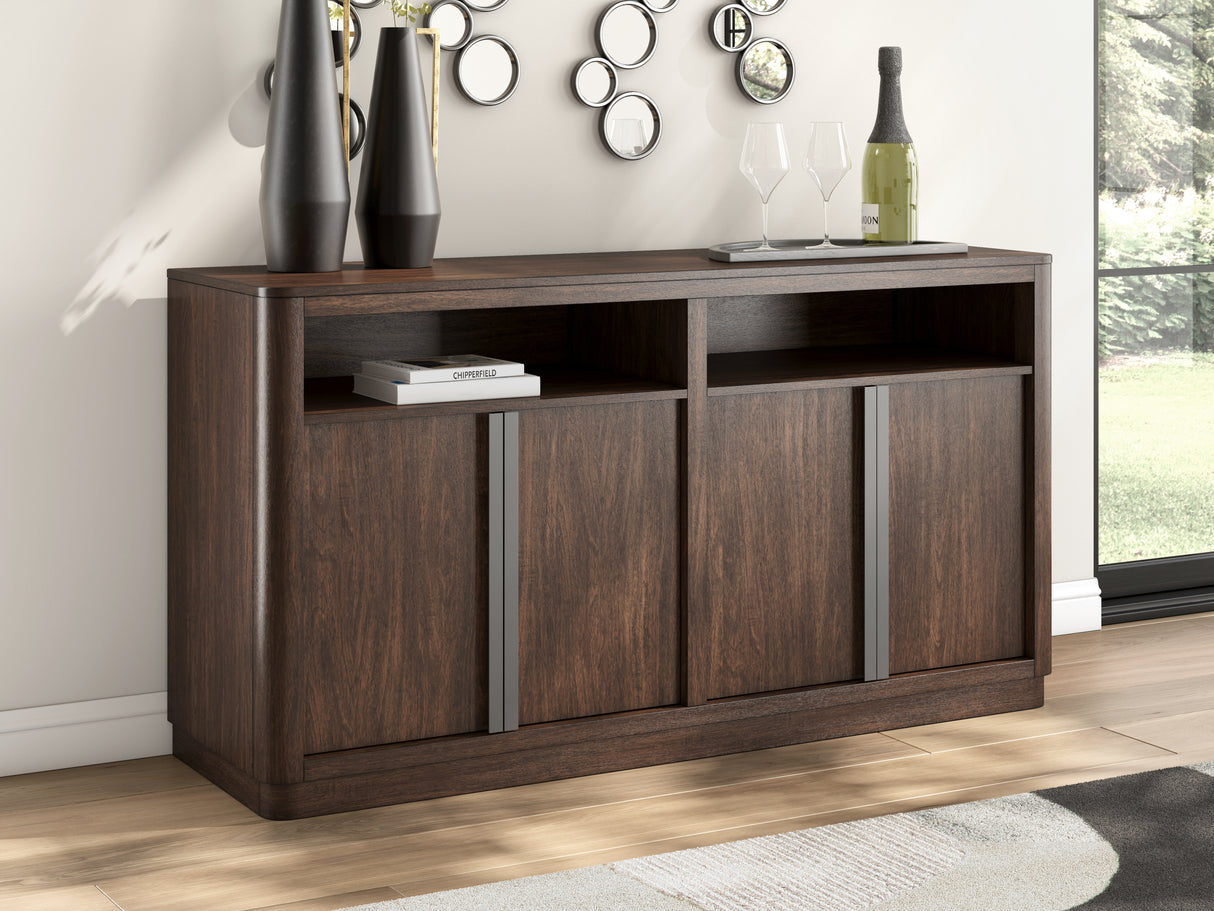 Nashville Furniture Outlets - Ashley Furniture - Dilenno Dining Server - Dining Room Server / Dark Brown - PCD857-60