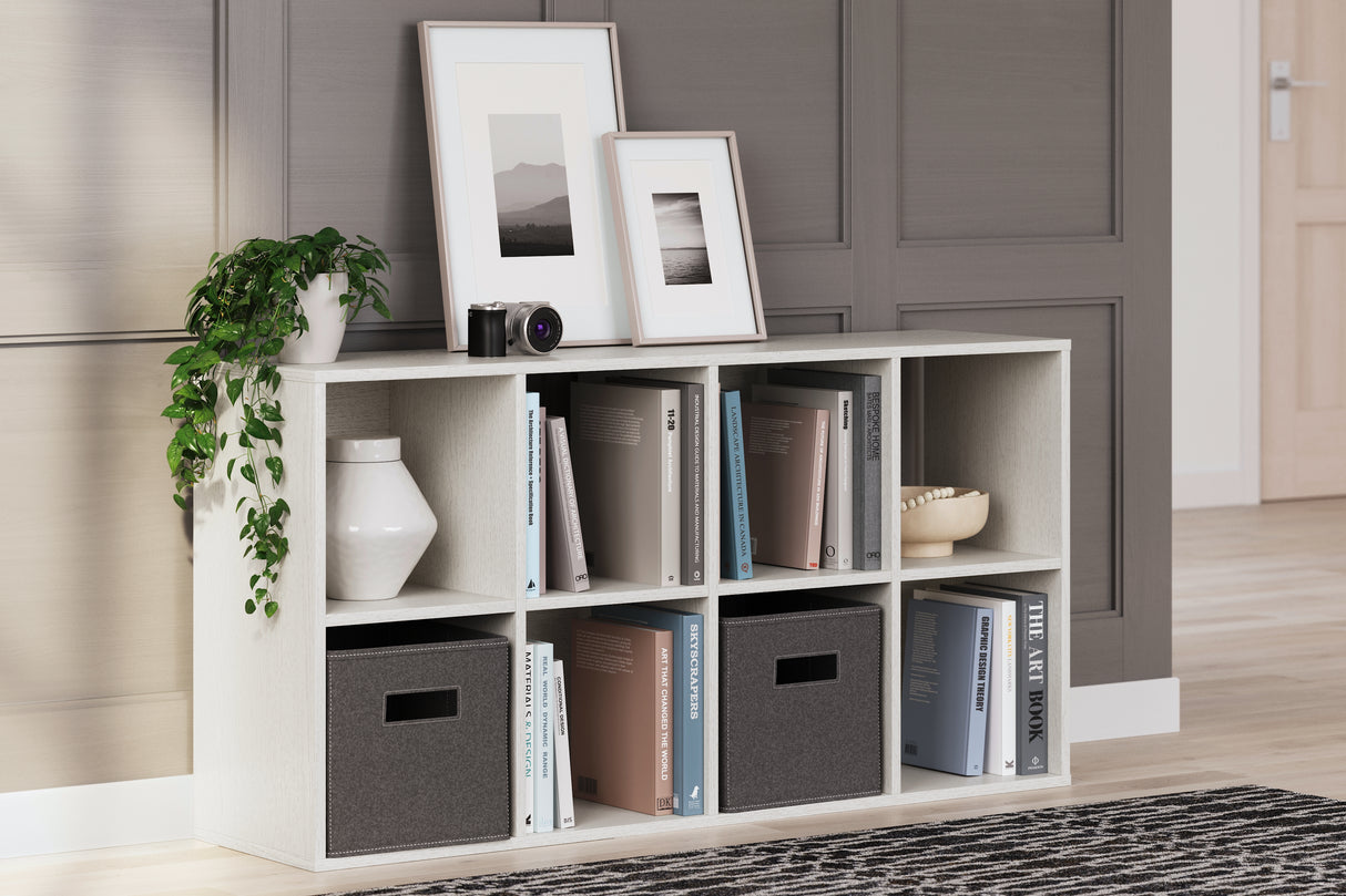 Nashville Furniture Outlets - Ashley Furniture - Aprilyn Eight Cube Organizer - Eight Cube Organizer / White - EA1024-4X2