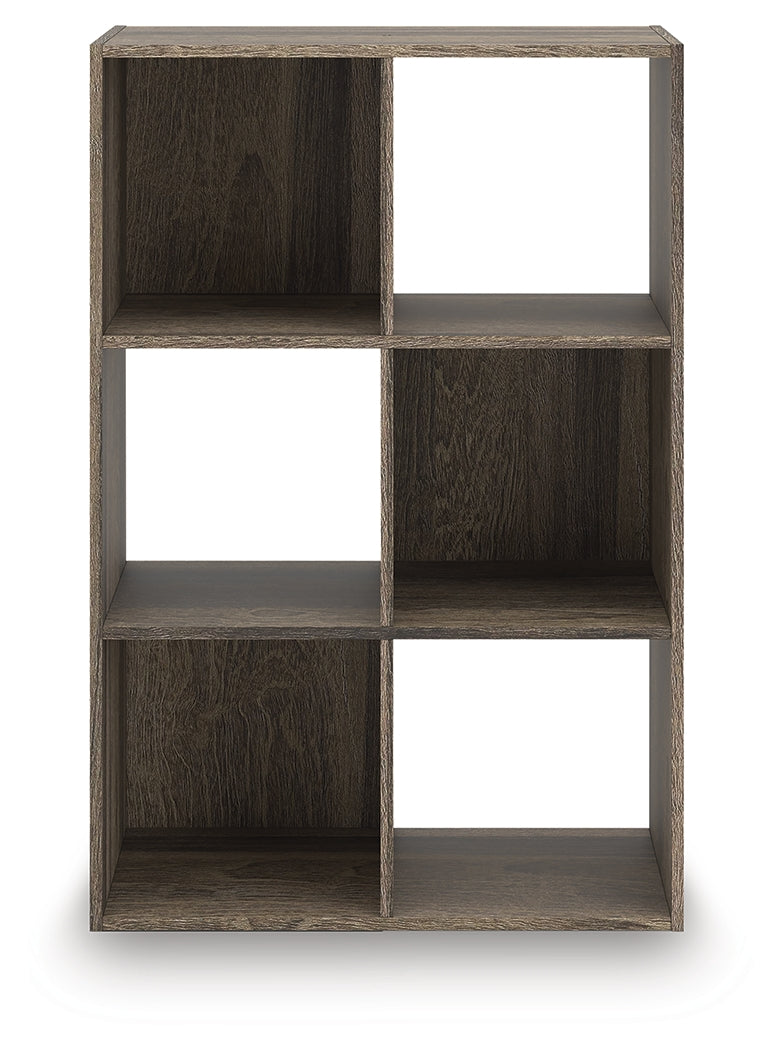 Nashville Furniture Outlets - Ashley Furniture - Shallifer Six Cube Organizer - Six Cube Organizer / Brown - EA1104-3X2