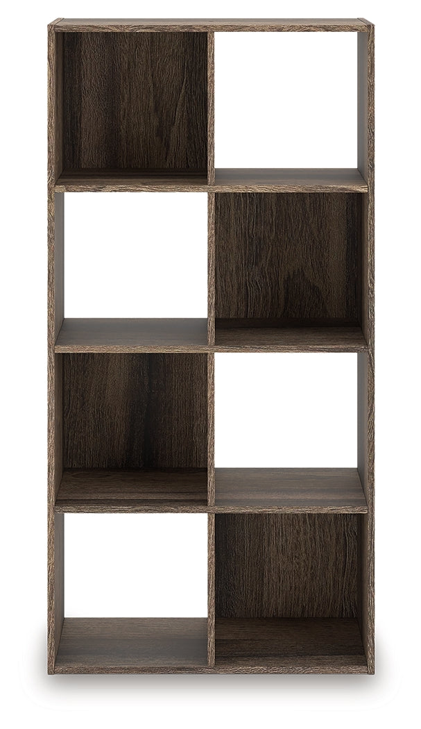 Nashville Furniture Outlets - Ashley Furniture - Shallifer Eight Cube Organizer - Eight Cube Organizer / Brown - EA1104-4X2