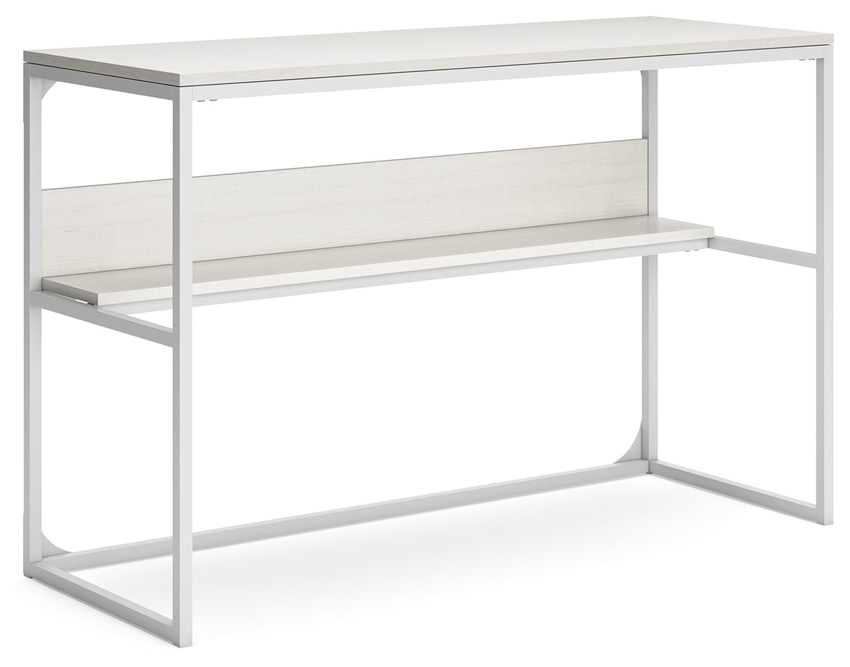 Nashville Furniture Outlets - Ashley Furniture - Deznee Office Desk - Home Office Desk / White - H162-14
