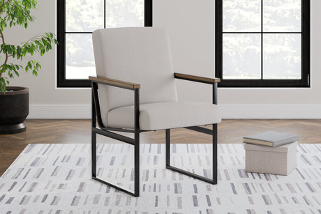 Nashville Furniture Outlets - Ashley Furniture - Montia Desk Chair - Home Office Desk Chair (1/CN) / Light Brown - H632-01A