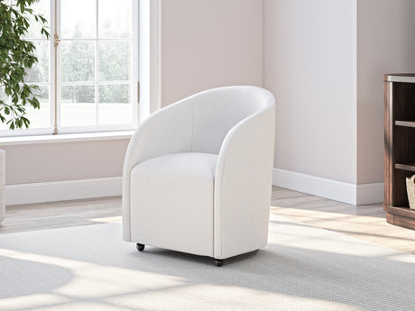 Nashville Furniture Outlets - Ashley Furniture - Korestone Desk Chair - Home Office Desk Chair (1/CN) / White - H687-01A