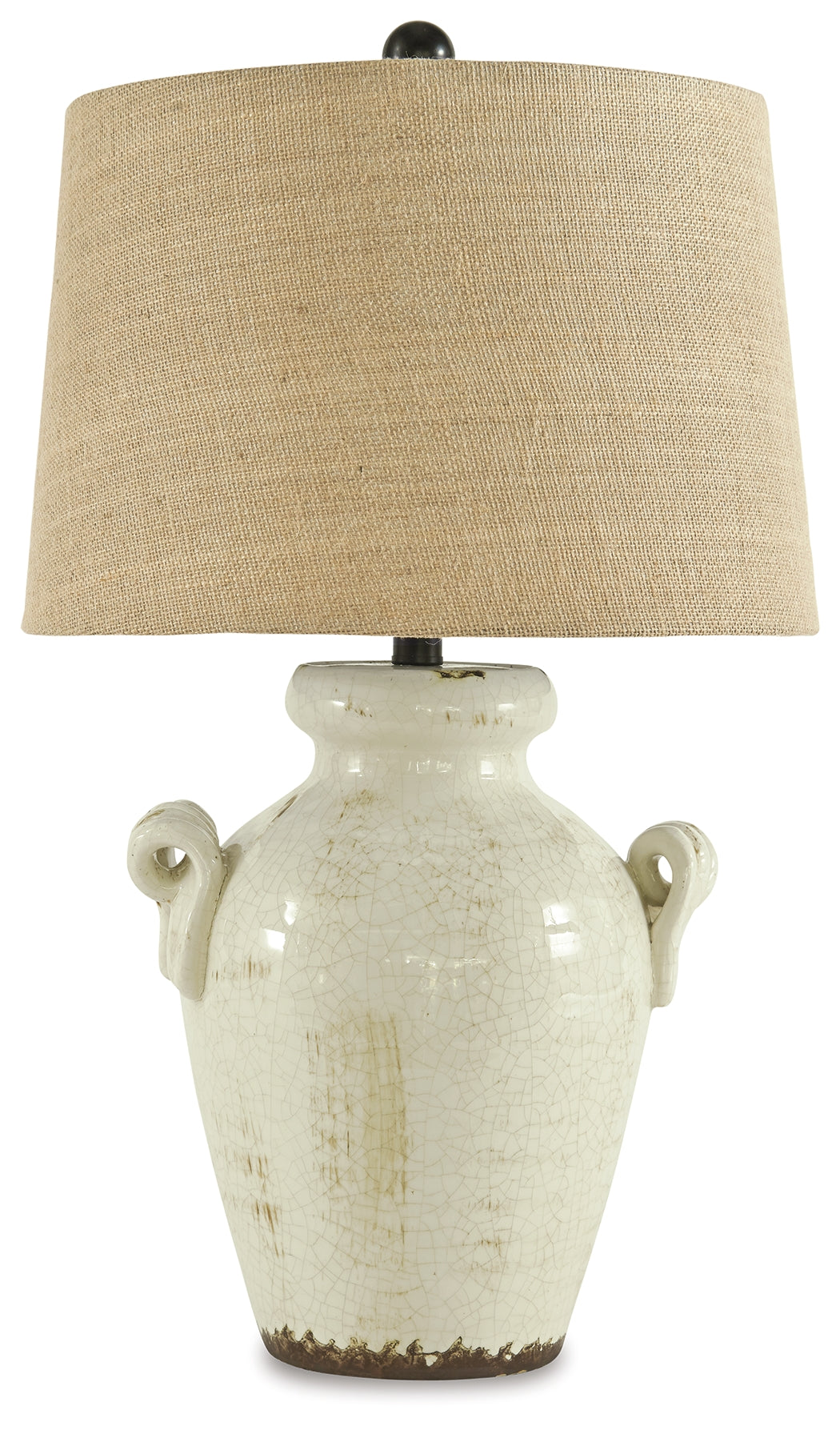 Nashville Furniture Outlets - Ashley Furniture - Emelda Lighting - Table Lamp (Set of 2) / Cream - L100664X2