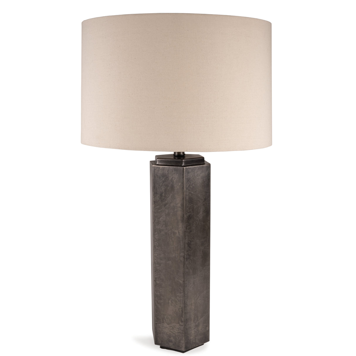 Nashville Furniture Outlets - Ashley Furniture - Dirkton Lighting - Table Lamp (Set of 2) / Antique Pewter - L208324X2