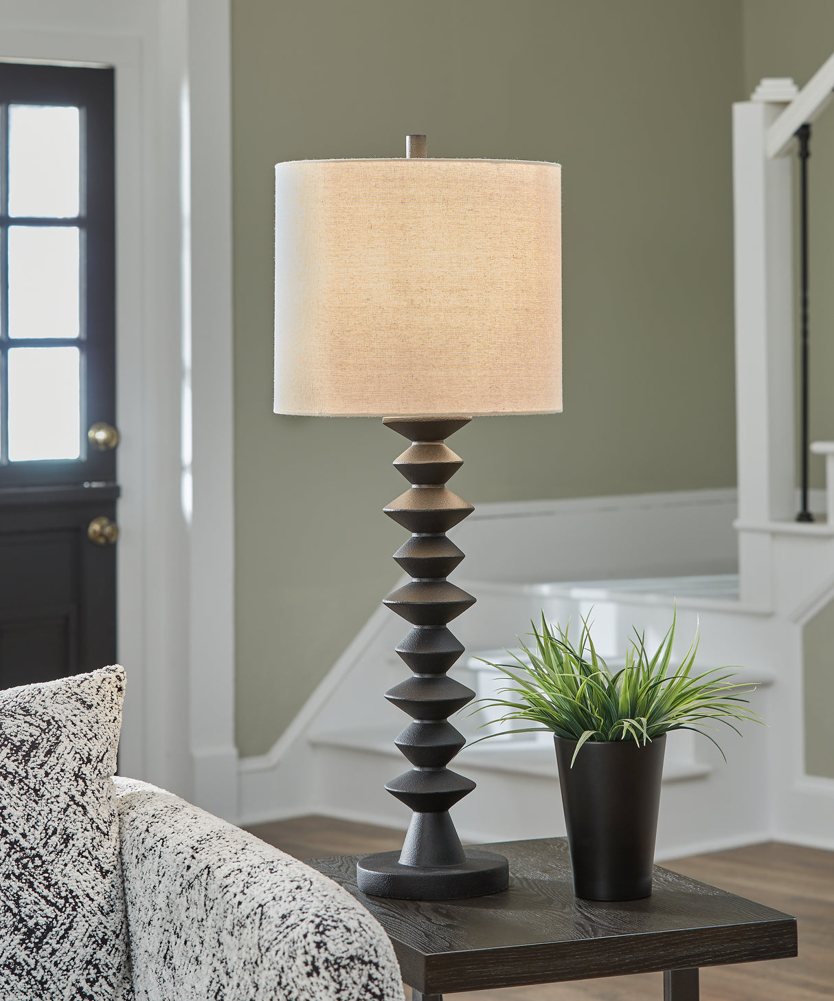 Nashville Furniture Outlets - Ashley Furniture - Luanndon Lighting - 2-Piece Lamp Set / Black - L235783X2