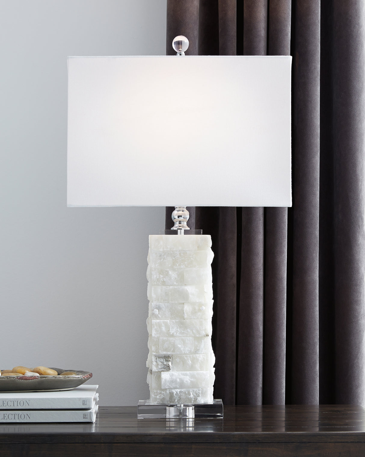 Nashville Furniture Outlets - Ashley Furniture - Malise Lighting - Table Lamp (Set of 2) / White - L429014X2