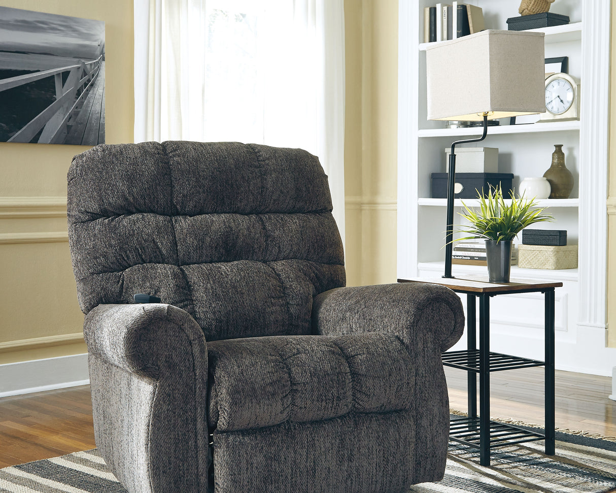 Nashville Furniture Outlets - Ashley Furniture - Shianne Lighting - Metal Tray Lamp (1/CN) / Black - L734031