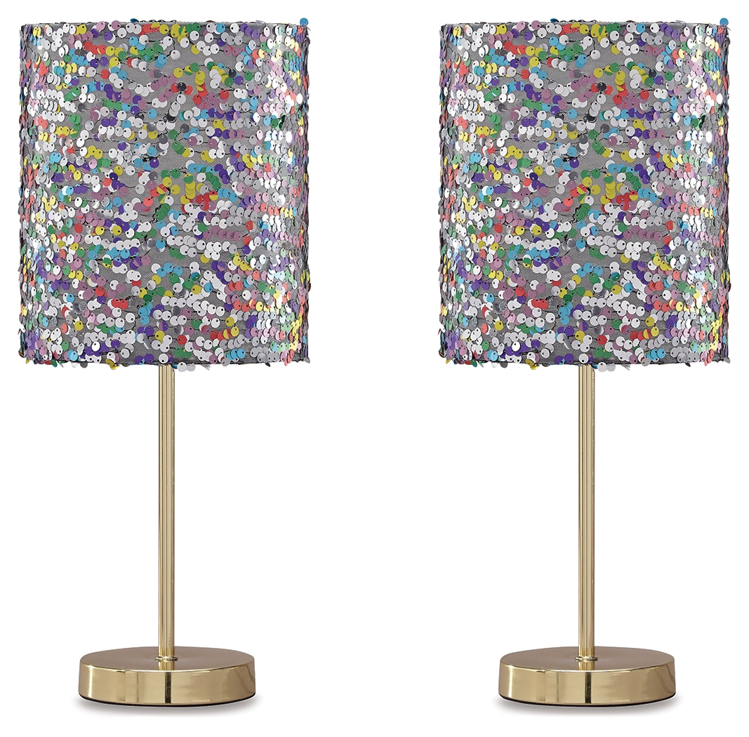 Nashville Furniture Outlets - Ashley Furniture - Maddy Lighting - Table Lamp (Set of 2) / Multi - L857724X2