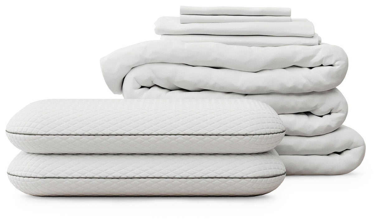Nashville Furniture Outlets - Ashley Furniture - RH Mattress Protect Bundle Queen Bedding Bundle - Queen Bedding Bundle - M1B0131