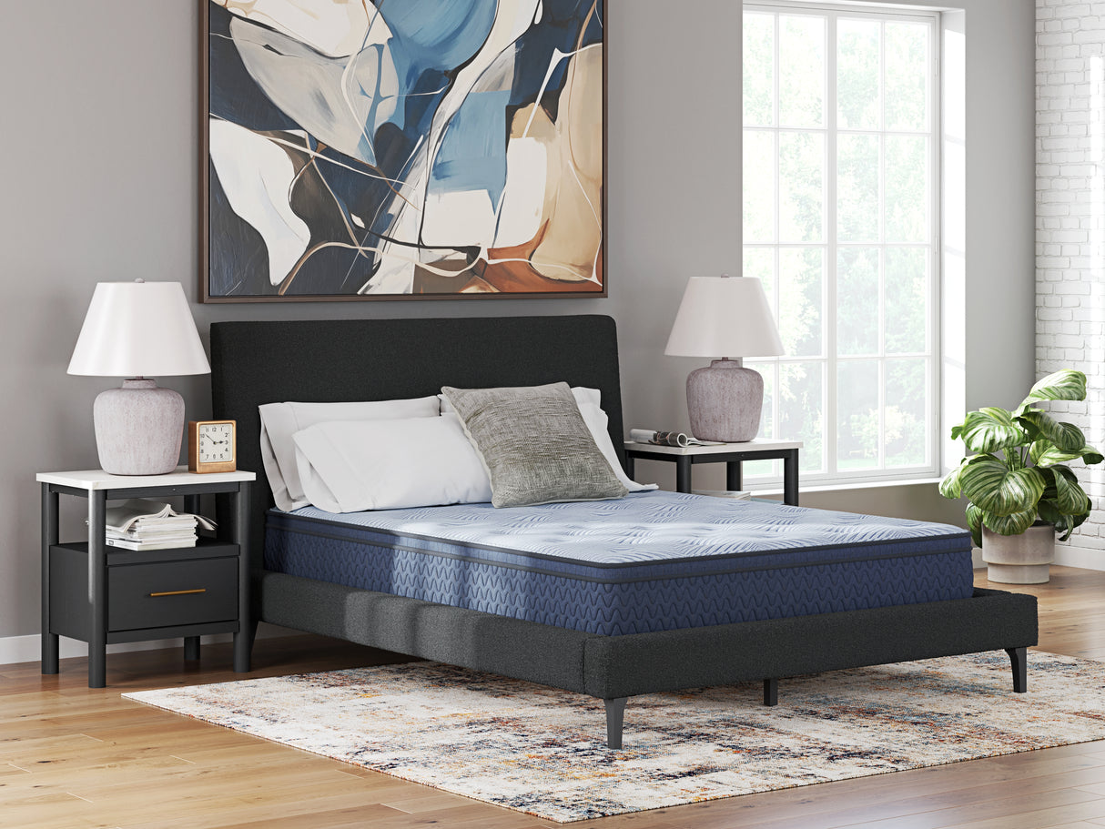 Nashville Furniture Outlets - Ashley Furniture - Peak 2.0 12 Hybrid Mattresses - Queen / Light Blue - M20331