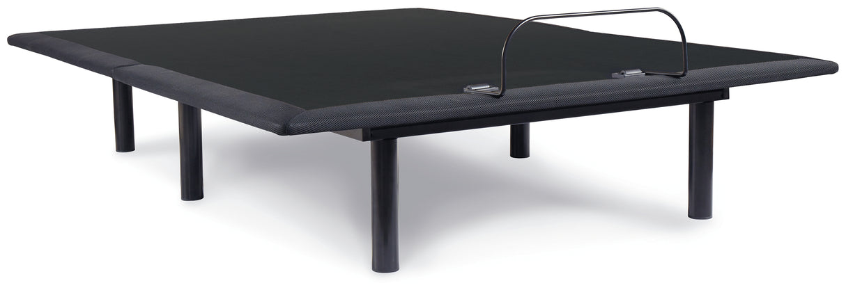 Nashville Furniture Outlets - Ashley Furniture - Head Up Only Foundation Queen Adjustable Head Base - Queen Adjustable Head Base / Charcoal Gray - M5X132