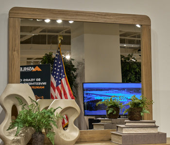Nashville Furniture Outlets - Ashley Furniture - Gramburg Bedroom - Bedroom Mirror / Warm Natural Brown - PCB1121-36
